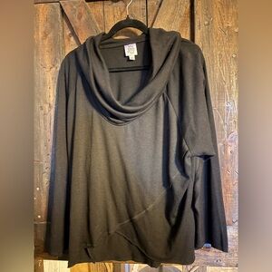 Ivy Jane Black Cowl Neck Sweater